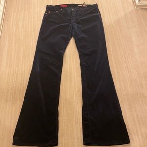 Ag the angel velvet bootcut jeans